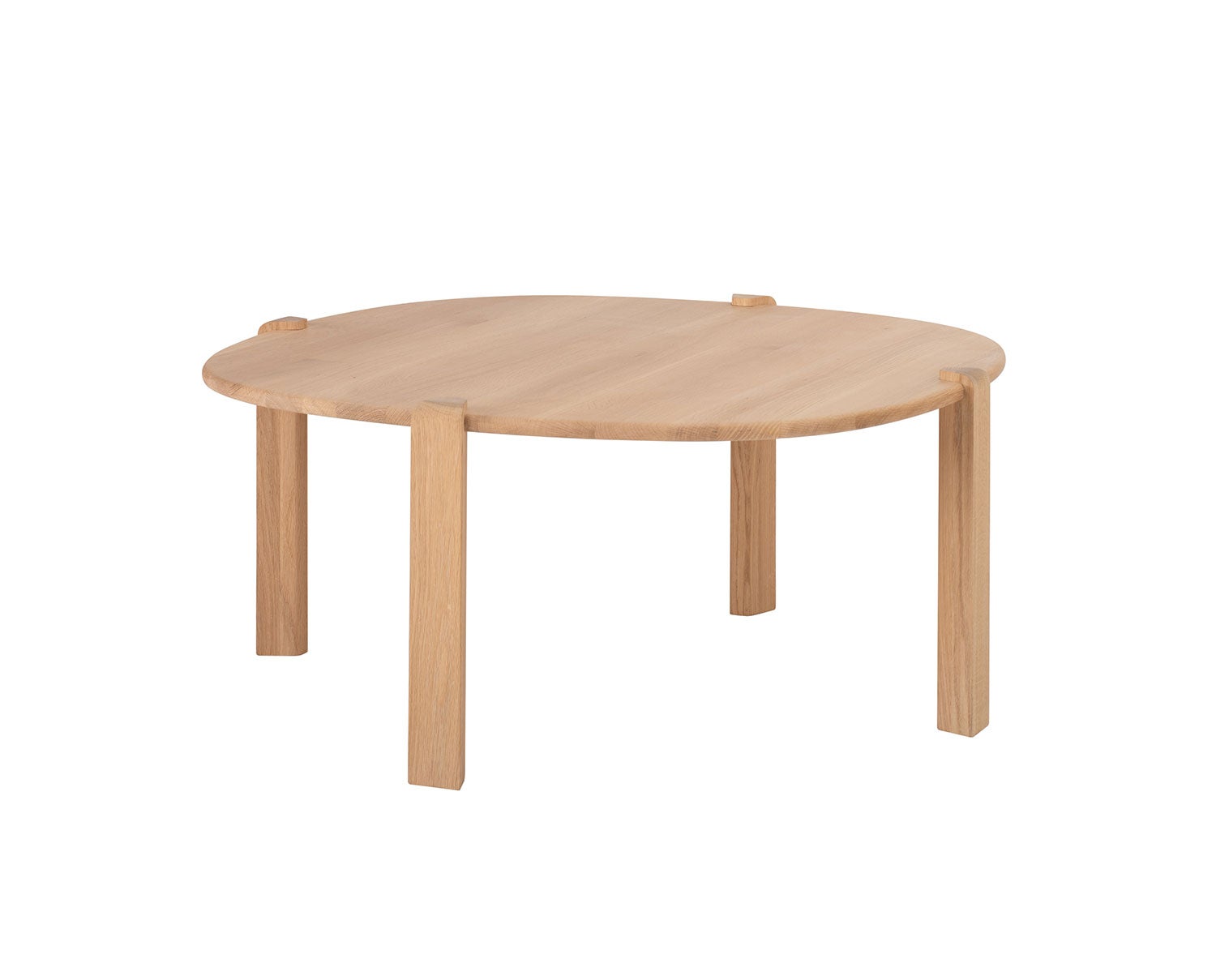 Kulin Sofabord i hvidolieret eg