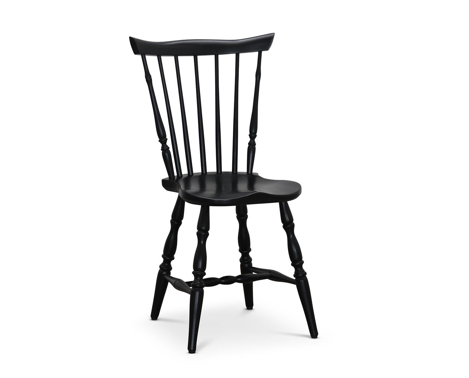 Classic Pindestol i sort lak