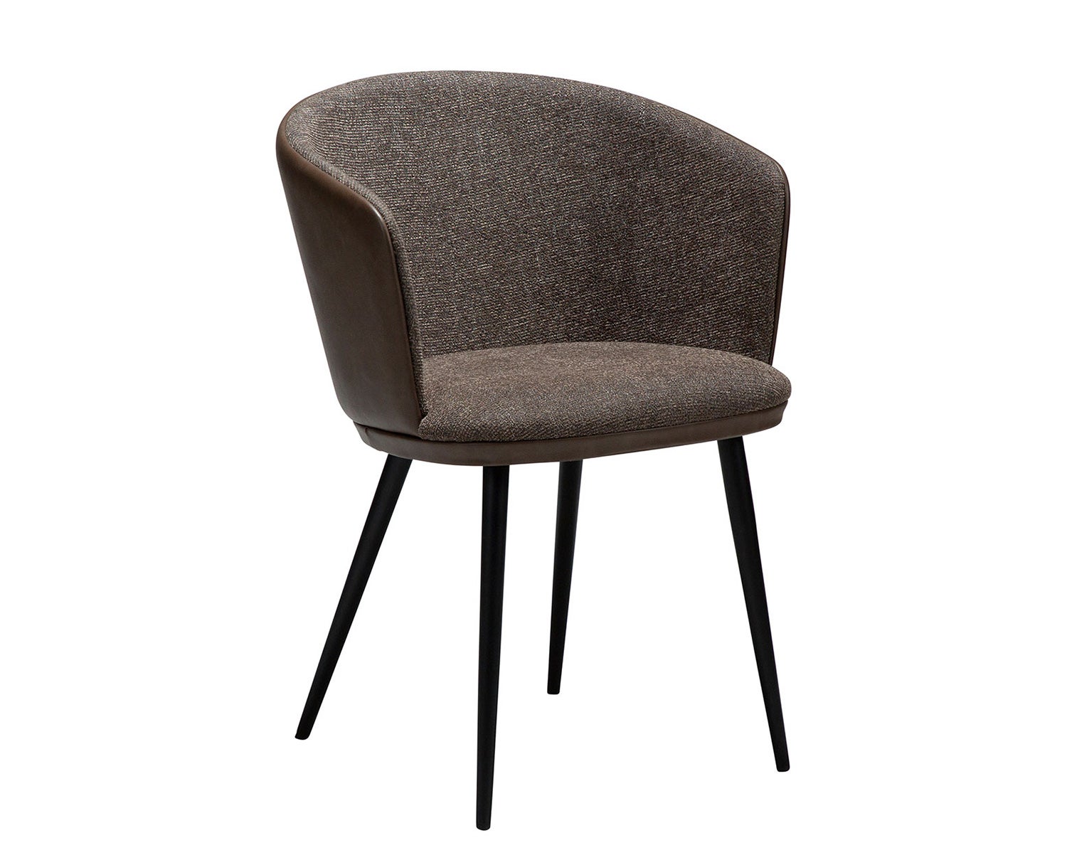 Hey-Stol-Major-Brown-Boucle-Svart