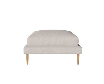 Bolia-Veneda-Pouf-91x91-Adria-Beige-Oiled-Oak-Legs