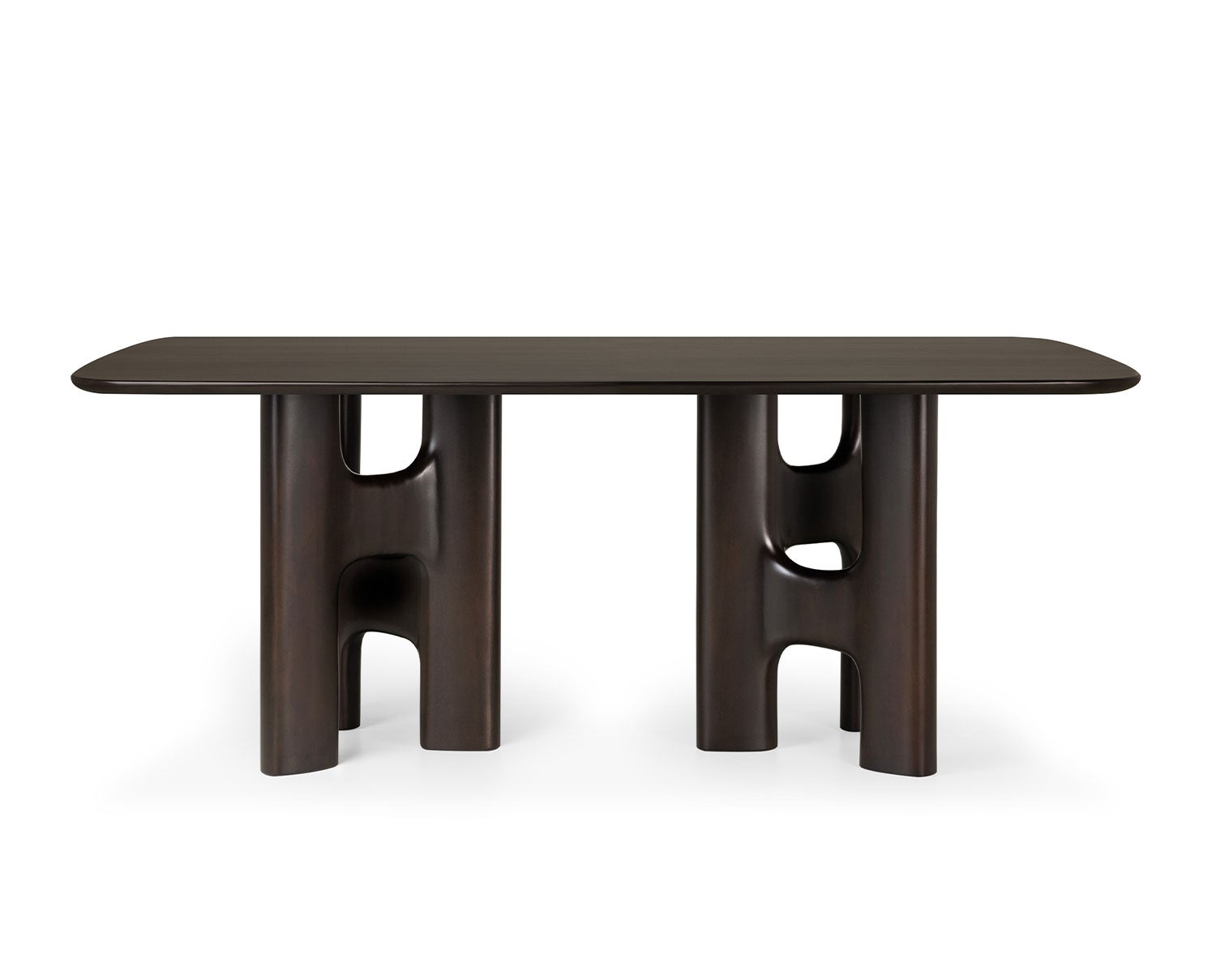Ethnicraft-Flow-Dining-Table-200-Rose-Brown-Mahogny