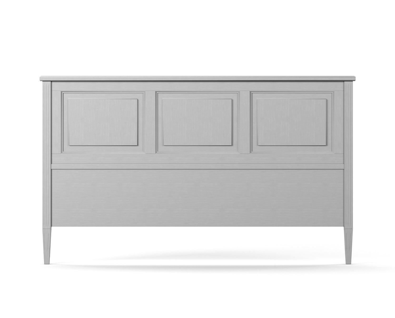 Stockholm Sengegavl H112 i farven Whitewash