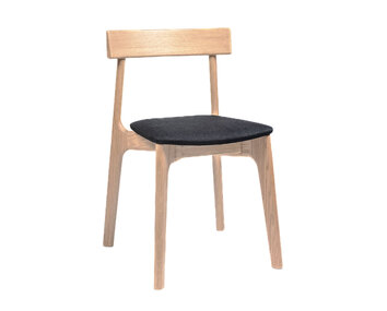 K5 Stol i hvidolieret eg