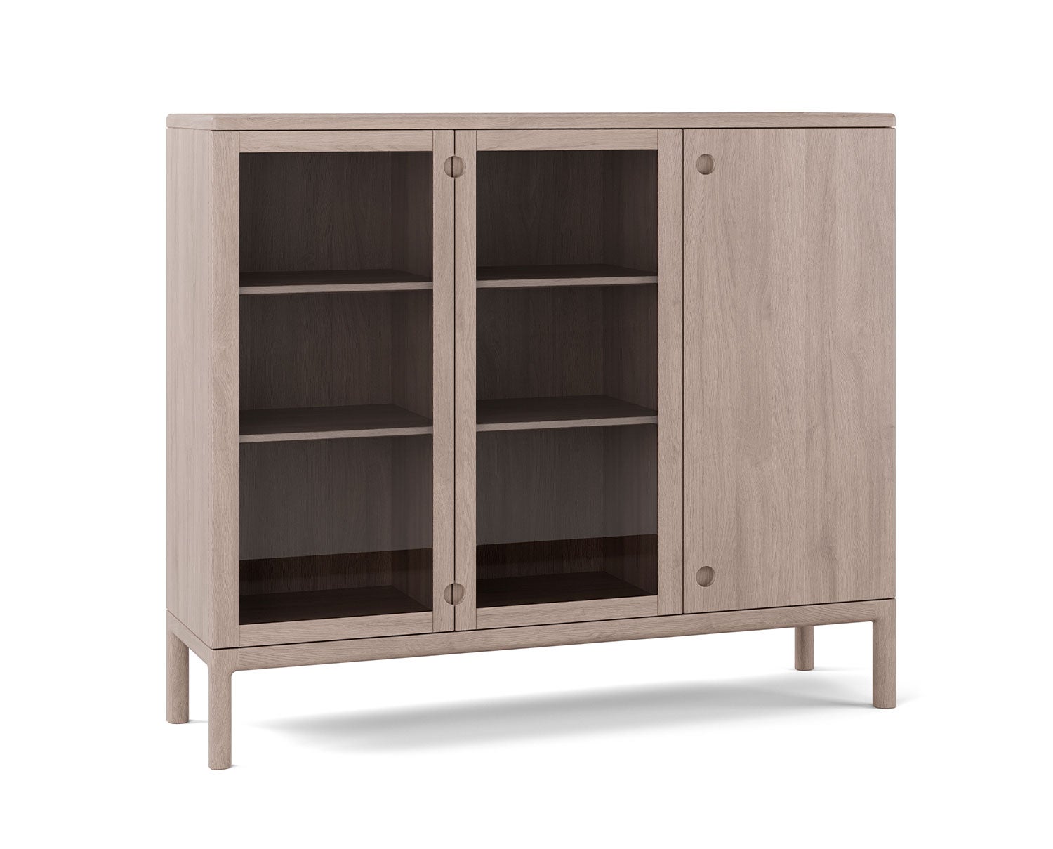 Stolab-Prio-Sideboard-High-Glass-White-Oil-Oak