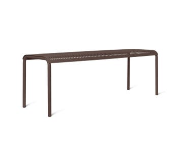 Ferm-Living-Dapple-Bench-Dark-Chocolate