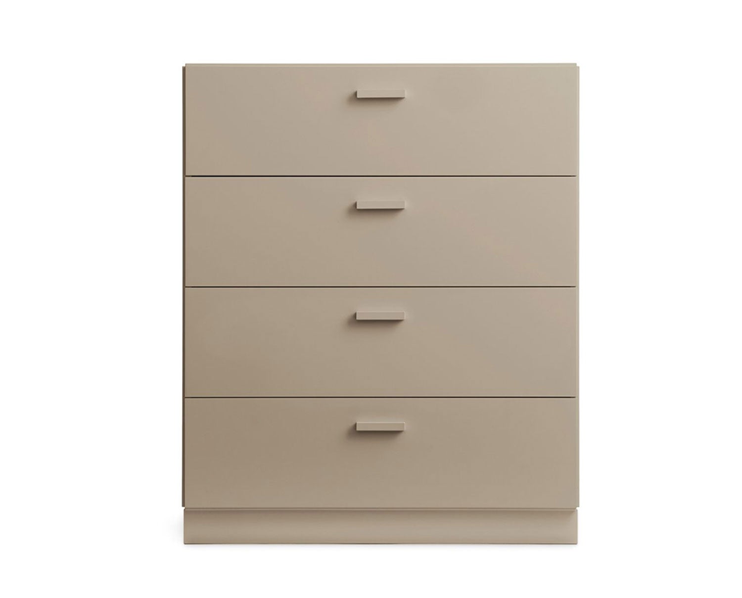 Relief Kommode Bred Beige | Sokkel
