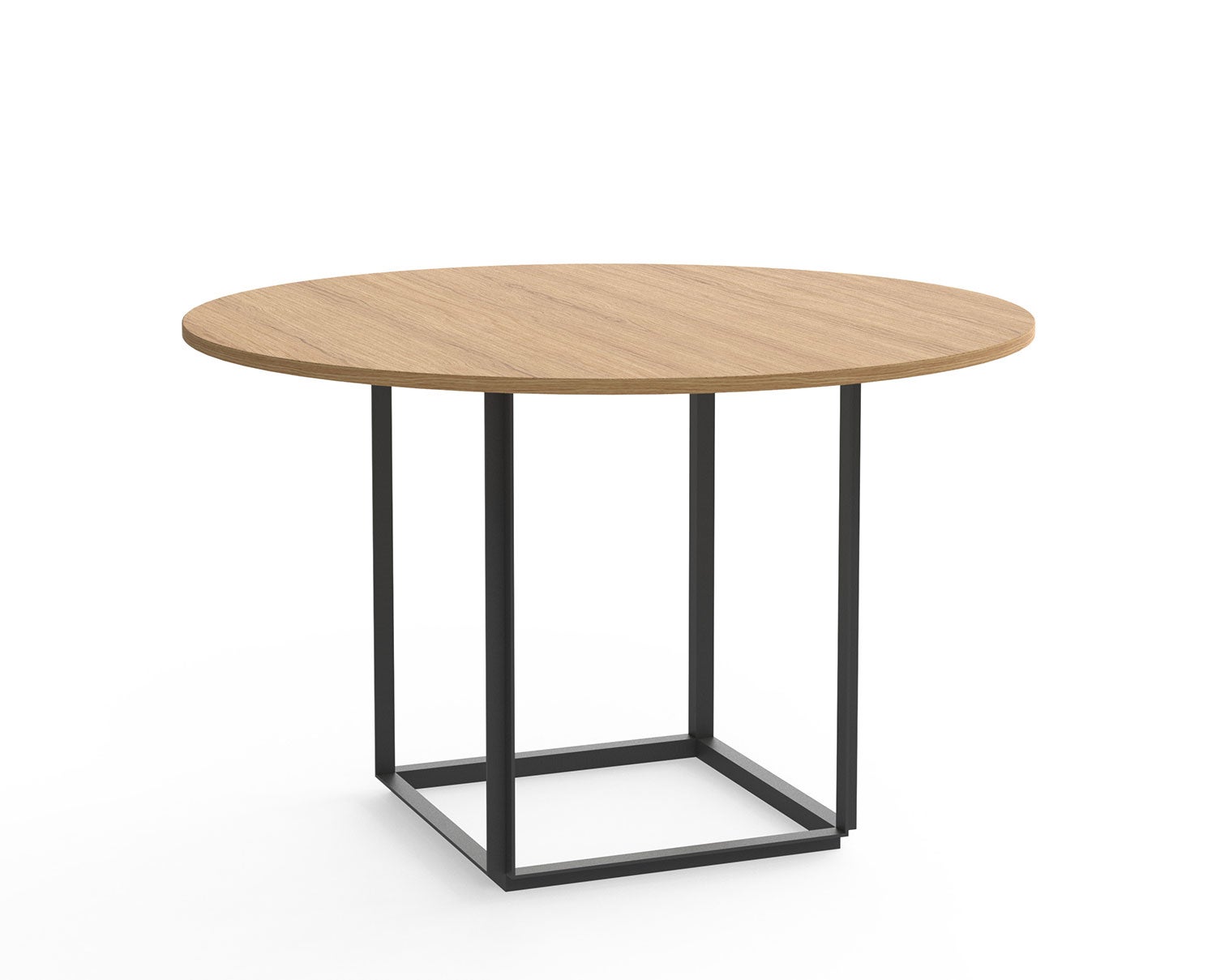 Ø120-Oak_Black-Perspective