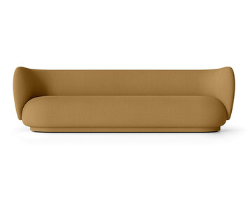 Ferm-Living-Rico-Sofa-4-Seater-Wool-Boucle-Sugar-Kelp