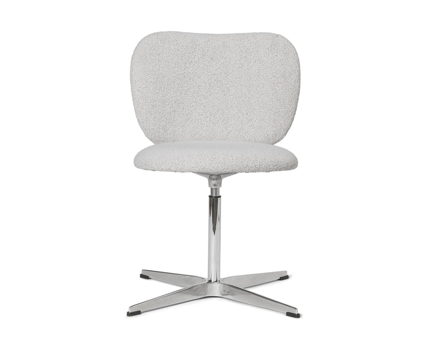 Ferm-Living-Rico-Chair-Swivel-Base-Soft-Boucle-Off-White-Sand
