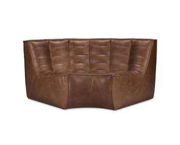 Ethnicraft-N701-Sofa-Round-Corner-Chestnut-Leather