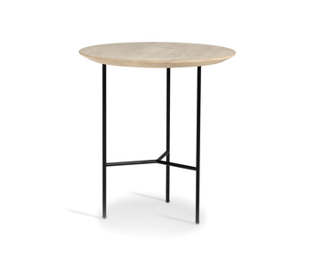 Tribeca-Sidobord-47-cm,-Såpad-Rustik-Ek-Svarta-Ben