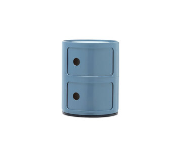 Componibili med to skuffer i farven Sky Blue