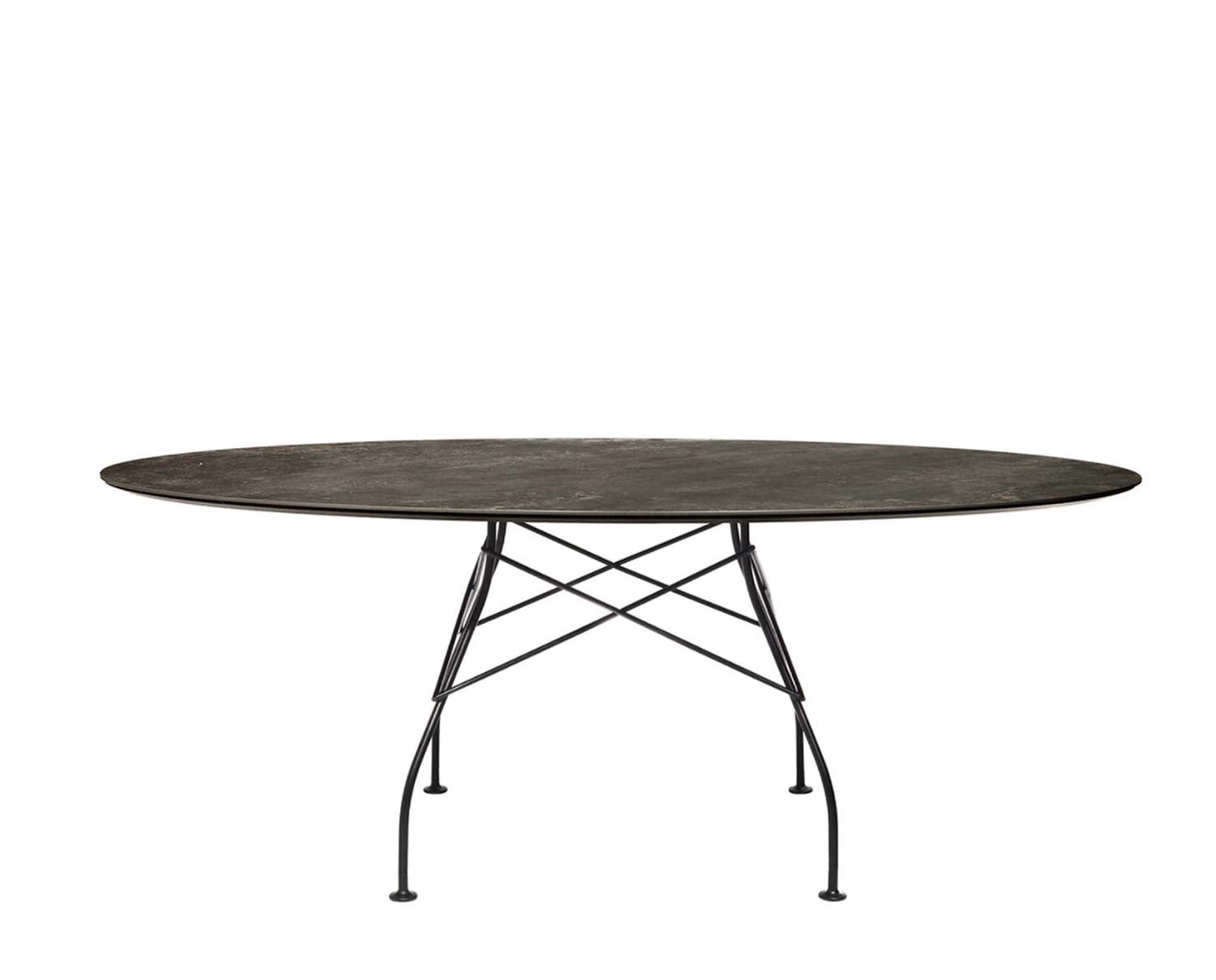 Glossy-Marble-192x118-Black-Aged-Bronze-Kartell