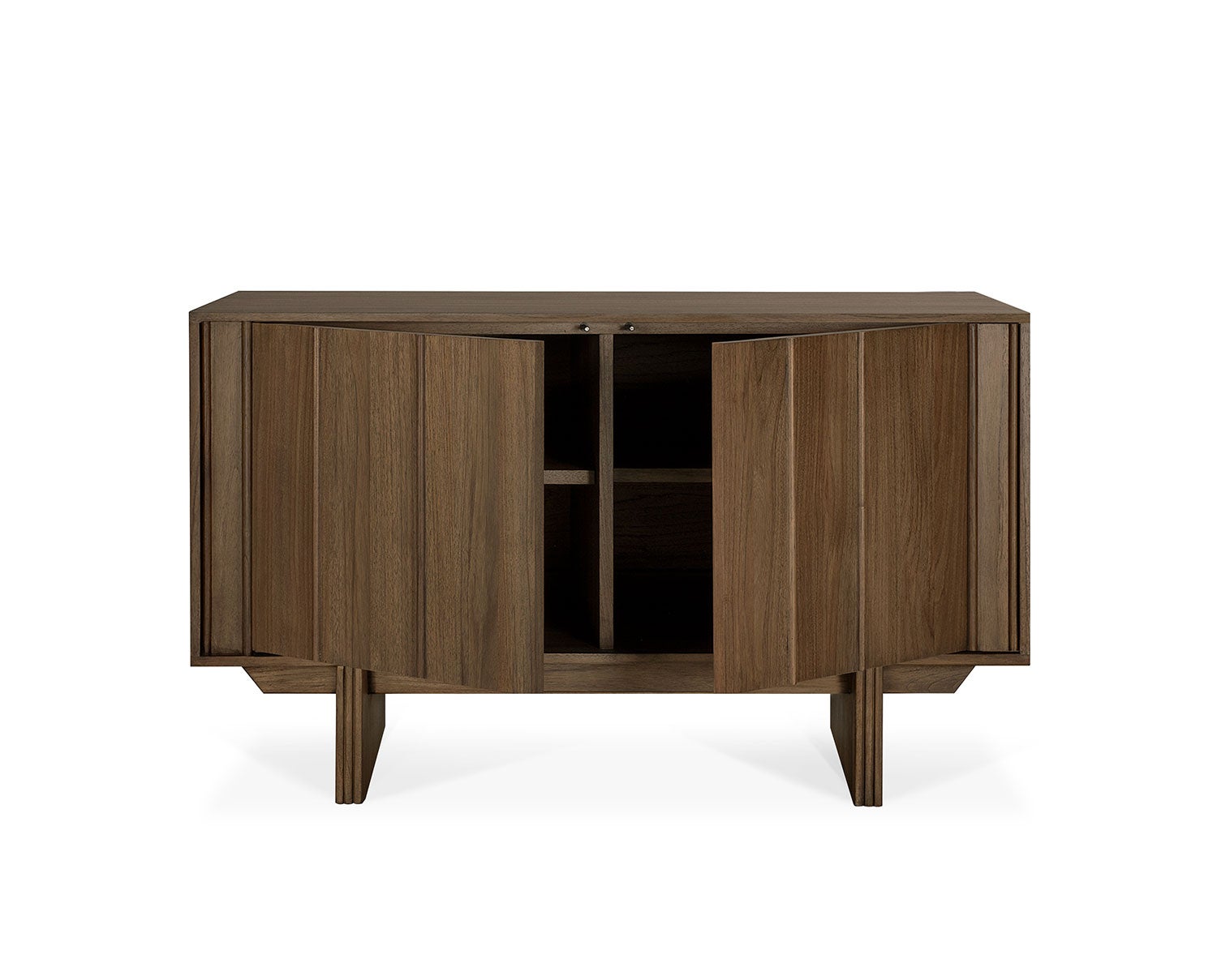 Pillar Skænk med en bredde på 119 centimeter med åbne døre