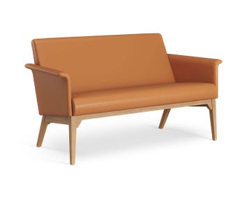 Lazy-2-Sits-Soffa-Ben-Oljad-Ek-Läder-Elmosoft-54035