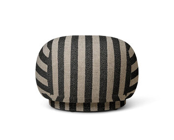 Ferm-Living-Rico-Pouf-Louisiana-Sand-Black