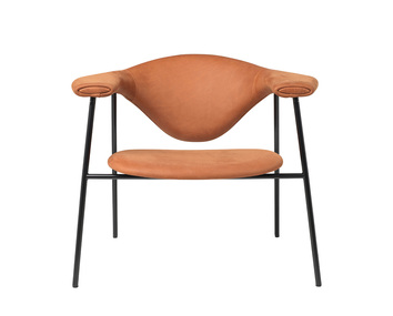 Masculo_LoungeChair_4-Leg_FullyUpholstered_Black_SorensenLeather_Dunes-21002_Front