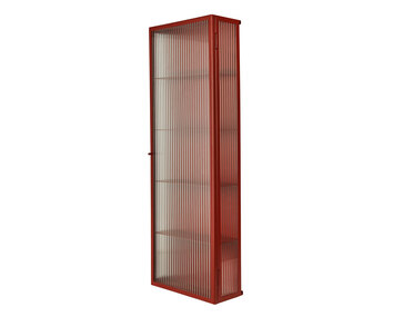 Ferm-Living-Haze-Wall-Cabinet-100x35-Oxide-Red-1