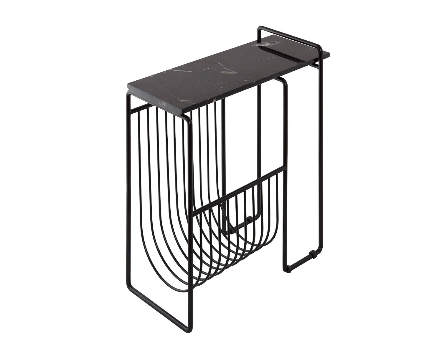 Sino-Magazine-Holder-Black-Black