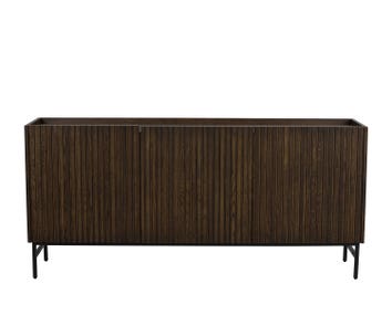 Halifax-Sideboard-Brunlackad-Ek-1