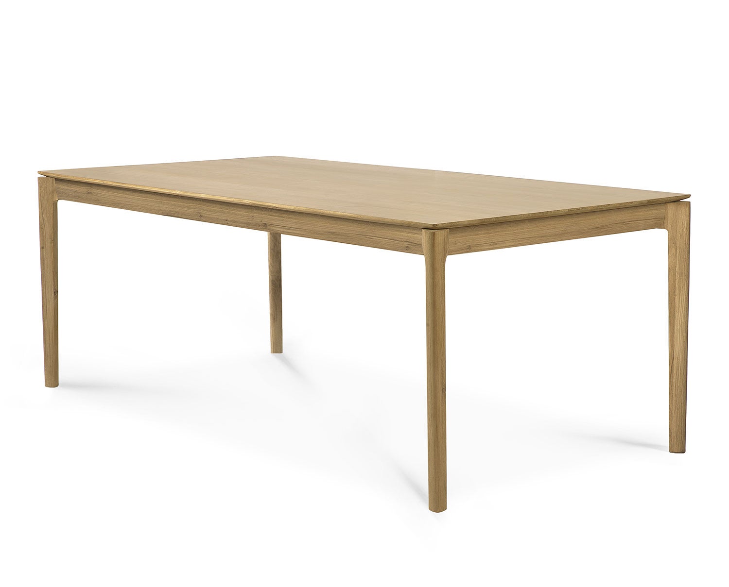 Bok Spisebord 180x90 i lakeret eg