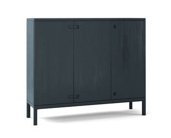 Stolab-Prio-Sideboard-High-Wood-Blue-Green-56-Oak