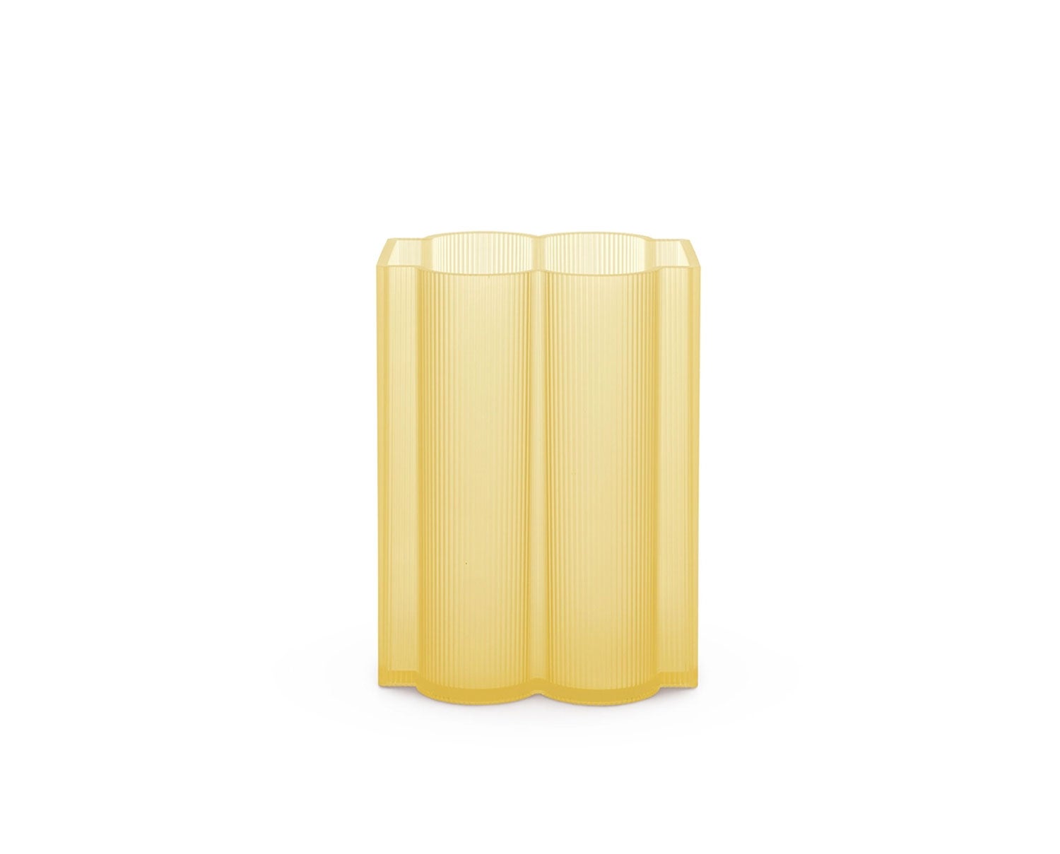 Kartell-Okra-Vase-H24-Yellow