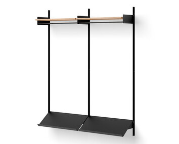 New_Works_Packshots_NW_Wardrobe_Shelf_2_Black_Oak