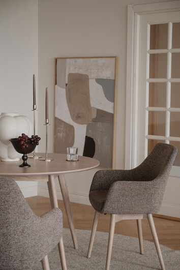 Rowico-Denley-Arm-Chair-Dark-Beige-White-Pigmented-Oak-Lifestyle