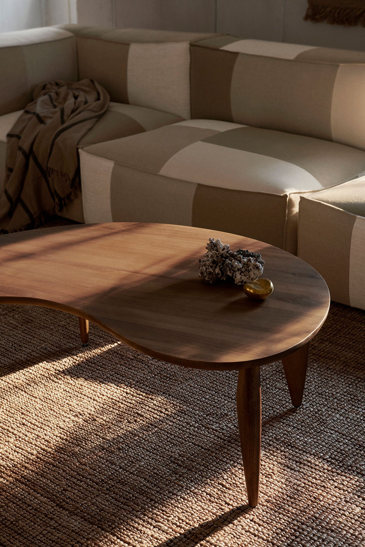 Ferm-Living-Feve-Coffee-Table-Walnut-Lifestyle-1