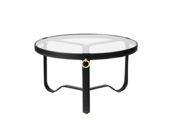 Adnet_CoffeeTable_Circular_70_Leather_Black