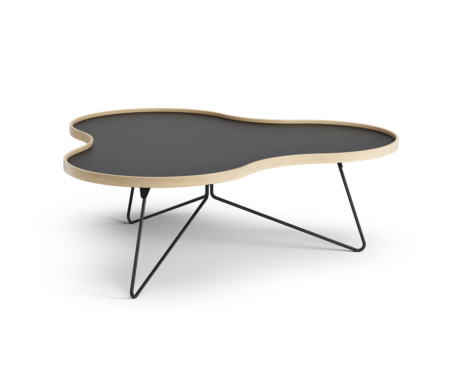 Flower-Table-114x107-Black-Laminate-Oak-Black-Metal-H39