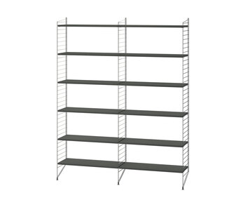 String Kombination Stue A Mørkegrå/Mørkegrå