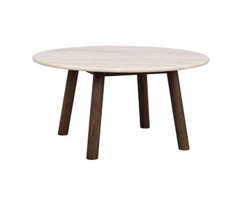 Taransay-Soffbord-D90-Travertin-Brun-Ek