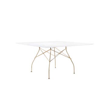 Glossy-bord-130x130-vit-guld-2-Kartell