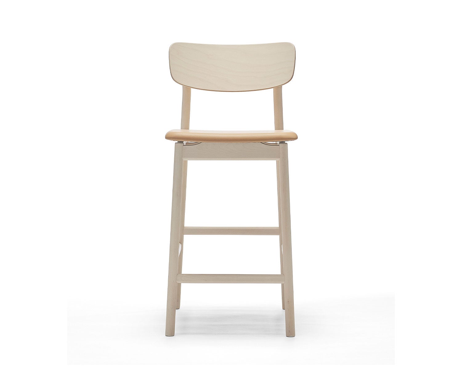 Stolab-Prima-Vista-Barstool-H65-Bright-Matt-Lacquer-Elmosoft-22030-Beige