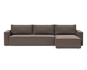 Newilla-Baddsoffa-Divan-530-Bouclé-Taupe