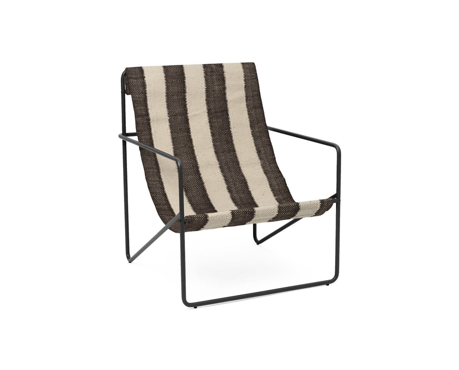 Ferm-Living-Desert-Loungestol-Black-Off-White-Chocolate-9105-1b