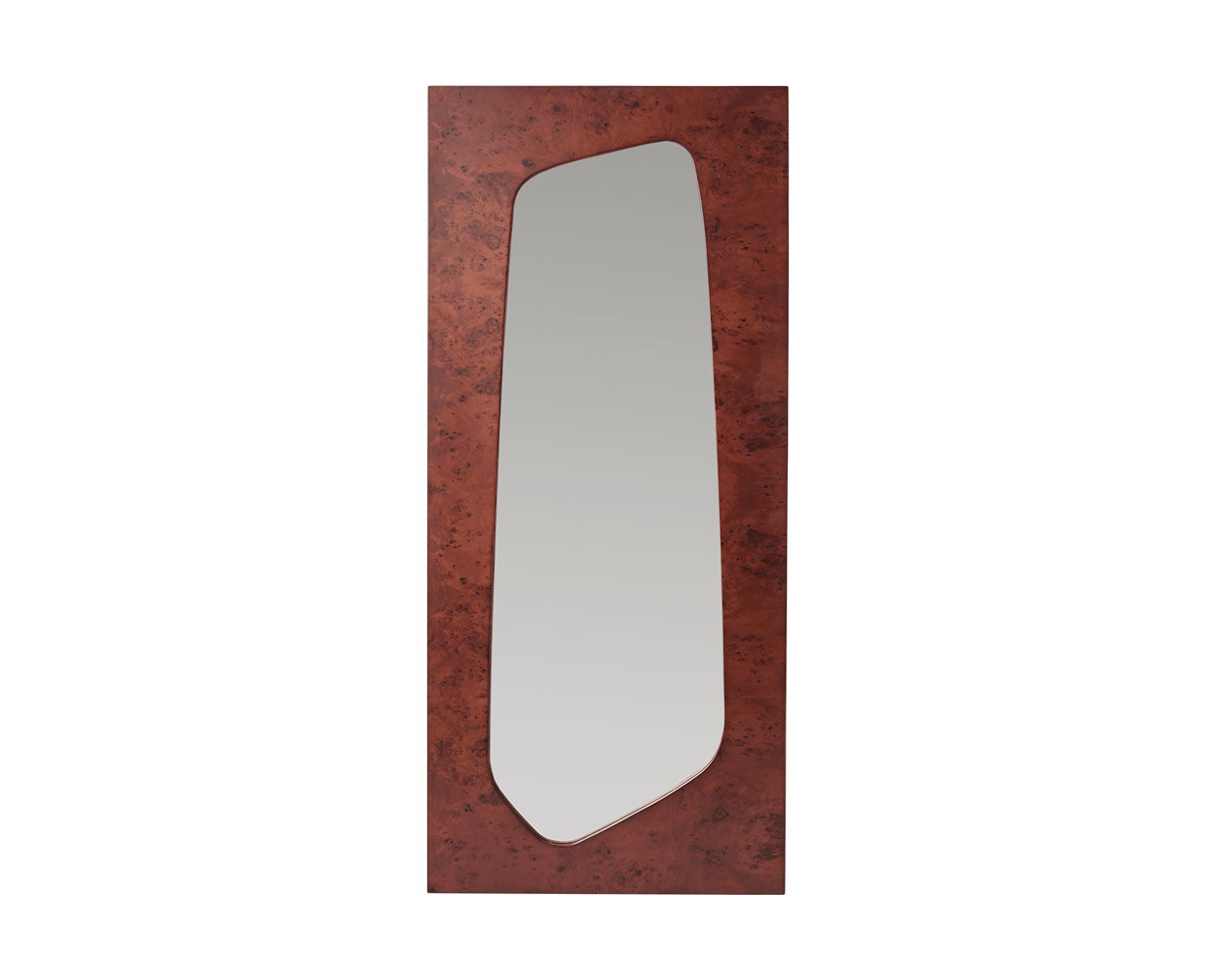 Folia Spejl i højden 135 centimeter i mørkbejdset