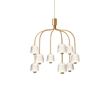 Nuura-Asteea-9-Satin-Brass-Ripple-Clear