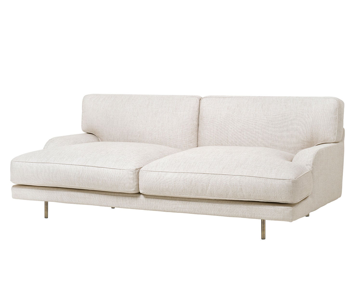 Flaneur_Sofa_2-seater_AntiqueBrass_Dedar_Chambray-024_F3Q