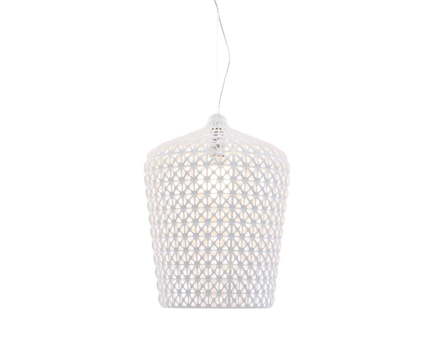 Kabuki-taklampa-white-glossy-1-Kartell