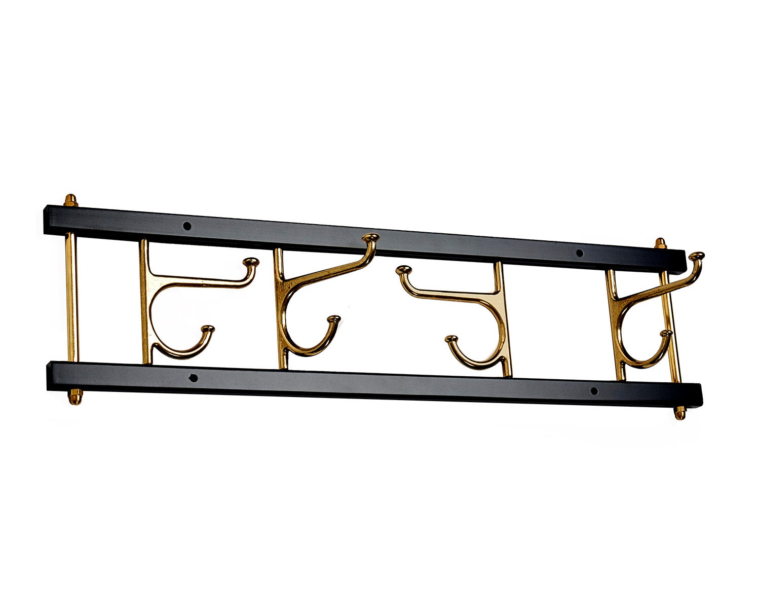 Dekorativ-Kroklist-Maxi-4-Svart-Mässing