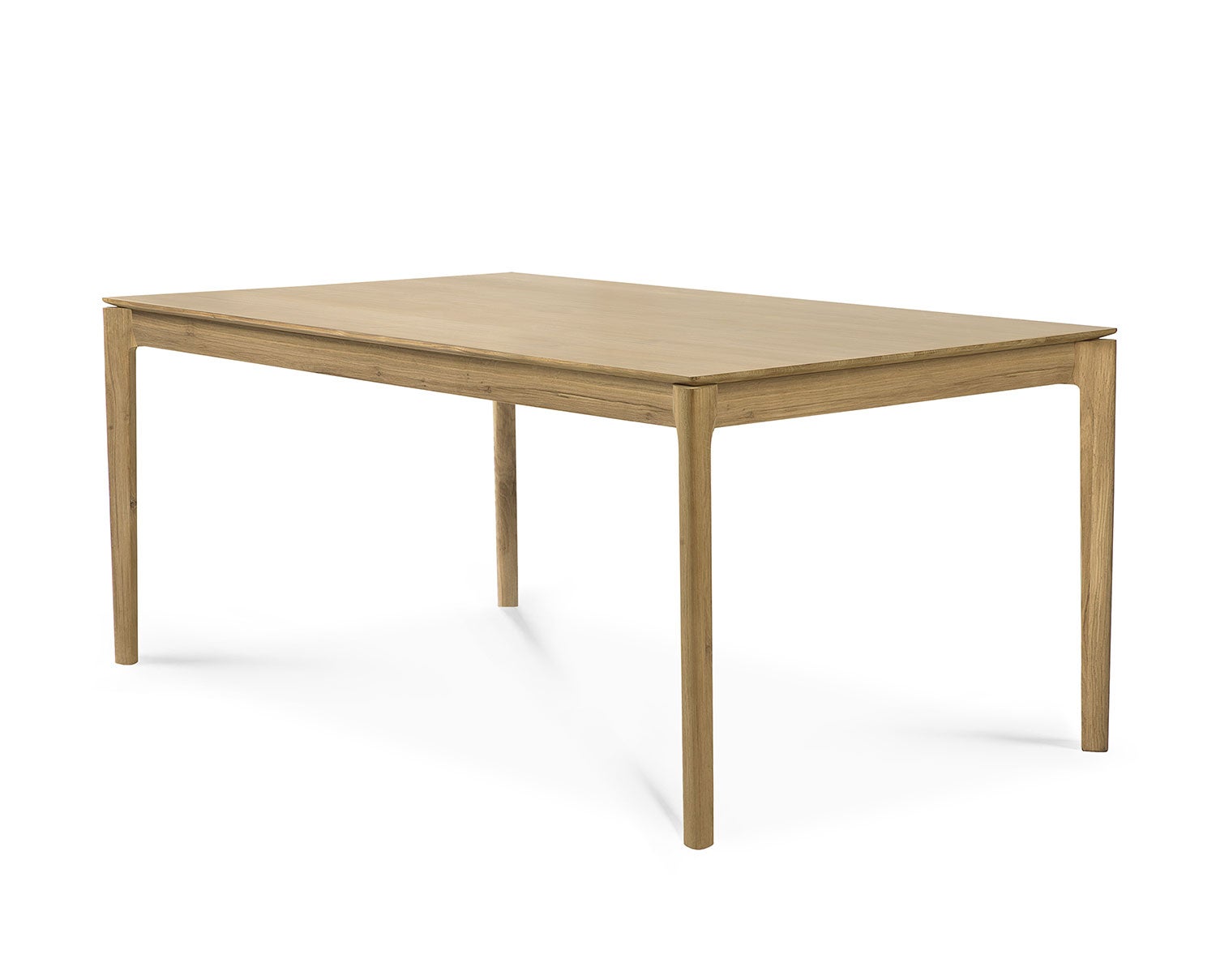 Bok Spisebord 160x80 i lakeret eg