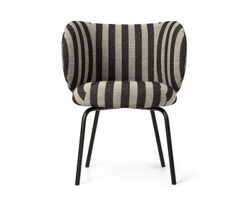 Ferm-Living-Rico-Dining-Chair-Louisiana-Sand-Black