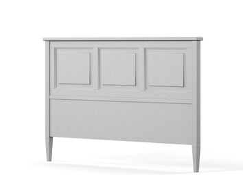 Stockholm Sengegavl H112 i farven Whitewash