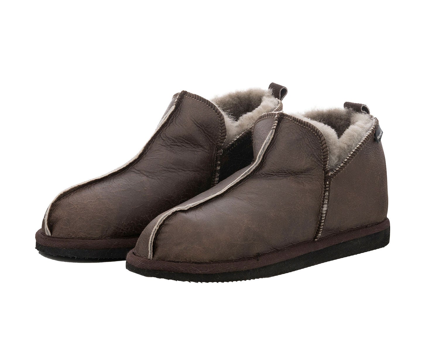 Shepherd-Anton-Sheepskin-Slipper-Stone-Oiled-Antique
