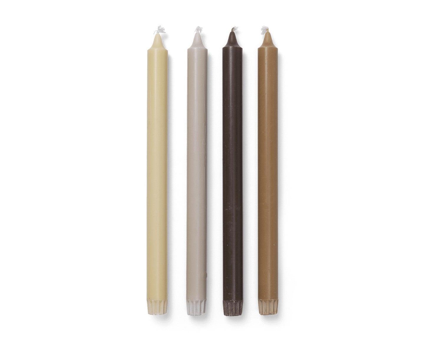 Ferm-Living-Pure-Kronljus-4-pack-Calm-Blend-1