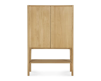 PI Skab i hårdvoksolieret eg