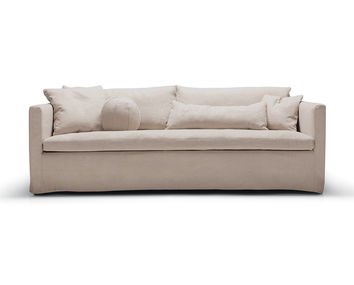 Sits Lill 3-personers sofa Loose Cover Caleido 3790 Light Beige